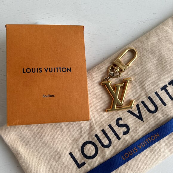 Authentic Louis Vuitton Keychain monogram gold B1025 - Picture 3 of 7